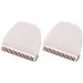 Lckiioy 2X Sharp Ceramic Blade Head Knife for Easy Hair Clipper, Fits HK668A 500A 610 Y218 Adult Child Hair Trimmer, White