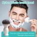 Buy NHPY 1 Article Shaving Brush - Men's Razor Brush for Beard & Facial Hair Cleaning - White Foam Tool - Buy Online on GoSupps.com
