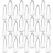 iplusmile 500 Pcs Plastic Safety Pin with Locking Diaper Head - White Steel Pins for Baby Clothing and Diapers - Buy Online on GoSupps.com