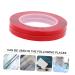 NUOBESTY 6 Rolls Transparent Double-sided Tape Double Stick Tape Wall Sticky Tape Poster Adhesive Nail Display Board Tape Hanging Nail Piece Display Bar No Substrate Acrylic Red - Buy Online on GoSupps.com