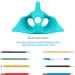 Buy Vicloon Ergonomic Pencil Handles - 3 Writing Aids for Kids Includes 6 Cartoon Pen Caps & Owl Design (Green) - Perfect for Right & Left-Handers | International Shipping Available - Buy Online on GoSupps.com