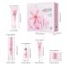 Cherry Blossom Skin Care Gift Set for Teenage Girls Women 5 Piece Hydrating & Cleaning Skincare Sets Routine Kit with Cleanser Toner Serum Eye Cream Essence Cream Anti-Aging Skin - Buy Online on GoSupps.com
