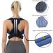 Men Women Posture Corrector Back Support Belt Clavicle Spine Lumbar Brace Corset Posture Correction Stop Slouching Back Trainer-Medium_Black (Black M) lofty ambition Black S - Buy Online on GoSupps.com