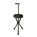 Folding Cane Chair Stool-Style Walking Stick Cane with Seat with LED Lights Collapsible Folding Stools for Adults and Seniors Travel Friendly Surprise Gift