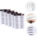 Outanaya Authentic Eyebrows 5pcs Eyebrow Stickers Shaping Brow Shaper Eyebrow Stencils Semi-permanent Transfer Stickers 6d 21x15cm Brown - Buy Online on GoSupps.com