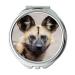 Mirror makeup mirror African Wild Dog Lycaon Pictus Carnivorous Mammal pocket mirror portable mirror