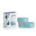 PurePail Go Portable Diaper Pail  Aqua  Superior Odor Control with No Added Fragrance  Collapses for On-The-Go  Compact & Space-Saving