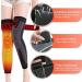 Tourmaline Acupressure Self-Heating Knee Sleeve with Black Socks Set - 2XL - Buy Online on GoSupps.com