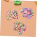 Healeved 3 Packs Nail Art Accessories Nail Art Decoration Flower Nail Art Slices Nails Decoration Animal Decor Appliques Embellishments Manicures Ornament Nail Art Supplies Fruit Filler - Buy Online on GoSupps.com