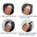SILPECWEE 4320 Pieces French Tip Nail Guides Stencils - Self-Adhesive Half Moon Manicure Strips for Nail Art - No2 - Buy Online on GoSupps.com