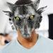 Wolf Mask Plastic Animal Face Mask Novelty Wolf Cosplay Mask Half Face Mask For Masquerade Halloween Fancy Dress Party (silver) - Buy Online on GoSupps.com