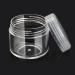 Buy Tininna 20 Pcs 20ml Empty Plastic Nail Art Jars - Clear Screw Cap Cosmetic Containers for International Shipping - Buy Online on GoSupps.com