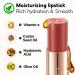 CARSLAN Matte Vegan Lipstick - Highly Pigmented, Cruelty-Free Lip Makeup with Vitamin E and Castor Seed Oil - M17 - Buy Online on GoSupps.com