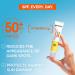 Garnier Vitamin C Daily UV Brightening Fluid SPF50+ 50ml - For Face & Neck, All Skin Types - Cruelty Free, Vegan - Buy Online on GoSupps.com