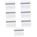 Healeved 84 Pcs Eyeliner Pencil White Marker Pen Liquid Makeup Cosmetic Pencil White Liner Stick Wooden Pole