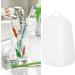 Silicone Toothbrush Head Cover - Portable & Lightweight for Camping Travel & Hiking (Translucent White - Buy Online on GoSupps.com