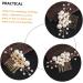 FRCOLOR Pearl Comb Hair Combs for Women Accessories Rhinestone Hair Accessories Pearls Headpiece Wedding Hair Jewelry Hair Bling Pearl Hair Clips Hair up European Style Bride Alloy - Buy Online on GoSupps.com