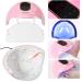 Acrylic Nail Kit for Beginners | Complete Starter Set with Acrylic Powder Liquid Nail Drill & UV Light All-in-One Full Supplies in Black - Buy Online on GoSupps.com