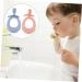 Frcolor Silicone Toddler Toothbrush Set - 2 Pack Kids Oral Care - Safe & Soft Silicone Dental Toys for Children - Buy Online on GoSupps.com