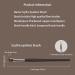 Salocy Angled Eyeliner Brush Set - Precision Winged Liner Makeup Applicator for Eyes & Eyebrows | 6 PCS - Buy Online on GoSupps.com