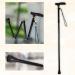 BARGAIN FACTORY Black Walking Stick For Men And Women Lightweight Adjustable Durable & Portable