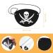 Tuknn 8-Piece Pirate Eye Flap Set | Eye Patches & Accessories for Pirate Parties | Children's Birthday Decorations - Buy Online on GoSupps.com