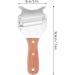 Truffle Slicer 2 Pack - Stainless Steel Chocolate & Cheese Shaver with Adjustable Grater & Wooden Handle for Perfect Slices - Buy Online on GoSupps.com