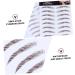 VINTORKY False Eyebrow 4pcs Eyebrow Stickers Water Proof Stickers Eyebrows Tattooed 6d Hair-like Eyebrows Stickers Shaper - Buy Online on GoSupps.com