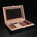 Cigar Humidor Case with Hygrometer Humidifier Handmade Cedar Wood Cigar Box Portable Travel Cigar Case Hold 25 Cigars for Men - Buy Online on GoSupps.com
