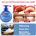 NVYUE Press Toothpaste Baking Soda Whitening Toothpaste - Stain Removal & Cleaning Power, Fluoride-Free (Blueberry Flavor) - Buy Online on GoSupps.com