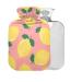 Lemon-organic heat bottle without BAP with reference 2 l large hot water bag for pain relief back pain hot and cold therapy