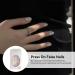 Press On Nails - Glue- Nails - Removable False Nails No Glue Press On Nails Short Fake Nails for Girls Women - Buy Online on GoSupps.com