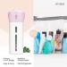 Buy Refillable Travel Bottles - 4-in-1 Leak-Proof Dispenser for Shampoo Conditioner Lotion & Body Wash - Rosa - Buy Online on GoSupps.com