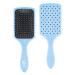 Wet-Brush Paddle Detangler Hair Brush - Sky - Comb for Women, Men and Kids - Wet or Dry - Removes Knots and Tangles, Best for Natural, Straight, Thick and Curly Hair – Pain Free for All Hair Types