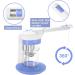 Facial Sauna Facial Steamer vapeur de cheveux Humidificateur ionique portatif de machine vapeur pour le visage Machine vapeur pour ozone jet rotatif 360 pour le nettoyage en profondeur (EU) - Buy Online on GoSupps.com