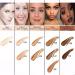 ABRUS Phoera Foundation & Concealer 24HR Long-Lasting Soft Matte Full Coverage, Vegan & Oil-Free with Kabuki Brush - 103 Warm Peach - Buy Online on GoSupps.com