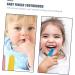 Beavorty 12-Piece Silicone Toothbrush Set for Kids | Infant Oral Care & Cleaning Tools | Gentle Finger Toothbrush & Massage Devices - Buy Online on GoSupps.com