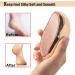 Nano Glass Foot File Callus Remover - G.Liane Crystal Glass Pedicure Foot Care Scrubber for Hard Skin Removal (Gold) - Buy Online on GoSupps.com
