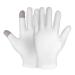 WLLHYF 1 Pairs Moisturizing Gloves, White Cotton Touch Screen Gloves for Women Men Overnight Bedtime Nighttime Lotion Dry Hands Spa Cosmetic Treatment Moisturizing Bathing Accessories Gloves