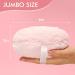WSYUB Oversize Powder Puff for Body Powder | Extra-Large 6'' x 3'' Dust Puff with Travel Bag - Ideal for All Skin Types - Buy Online on GoSupps.com