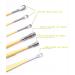 Browsluv Earwax Cleaner Tool Set Earwax Removal Cleaner Tool Set Ear Wax Removal 6-in-1 Ear Pick Tool Stainless Steel Ear Picks Innovative Spring Earwax Cleaner Tool Set (09) - Buy Online on GoSupps.com