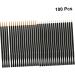 HAPINARY 100pcs Eye Makeup Tools Makeup Eyeliner Brushes White Make up Kit Gel Eyeliner Disposable 10*0.5cm As Shown - Buy Online on GoSupps.com