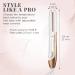Rose Gold 1-Inch Ceramic Hair Straightener & Curler | Lily England Dual Voltage Flat Iron - Buy Online on GoSupps.com