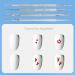 Dotting Tools 4 Pcs Professional Ball End Nail Art Tools Nail Art Pens Stainless Steel Dotting Pen Tool Nail Art Kit Rhinestone Picker Tool Pottery Tools Polymer Clay Tools(silver) - Buy Online on GoSupps.com