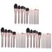 FRCOLOR 3 Sets Makeup Brush Set Makeup Set for Girls Makeup Eyeshadow Liquid Foundation Brush for Face Powder Brush Cosmetics Makeup Brush for Girls Makeup Supplies Make up Brush