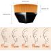 Foundation Brush Hexagon Foundation Brush Flat Top Foundation Brush Foundation Brush for Liquid Makeup Foundation Makeup Brush for Women with Bonus Protective Case Black Medium - Buy Online on GoSupps.com