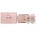 Guess Bella Vita Rosa for Women - 4 Pc Gift Set 3.4oz EDT Spray 0.5oz EDT Travel spray 3.4oz Body Lotion Pouch