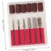 1 Set Nail Polisher Nail Tools Nails Drill Bits Manicure Tools Pedicure Drill Bits Nail Replacement Bits Professional Nail Drill Nail Grinding Headset Tool Alloy Nail Drill Bits - Buy Online on GoSupps.com