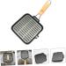 LIFKOME Frying Pan Mini Stove Camping Griddle Square Griddle Pan Stainless Steel Roasting Pan Folding Cooking Pot Square Egg Pan Camping Cookware Egg Cookers Wok Outdoor - Buy Online on GoSupps.com