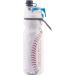 O2COOL Mist 'N Sip Misting Water Bottle 2-in-1 Function | No Leak Pull Top Spout | 20 oz Reusable Sports Water Bottle (Baseball) - Buy Online on GoSupps.com